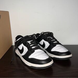 Nike Men's Black and White Sneakers Mens Nike Panda Dunks size 11.5